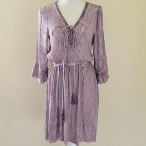 Hyku mauve guaze dress size medium